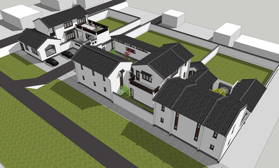 新中式鄉(xiāng)村民宿設(shè)計(jì) 于山水間，構(gòu)筑一種東方生活方式